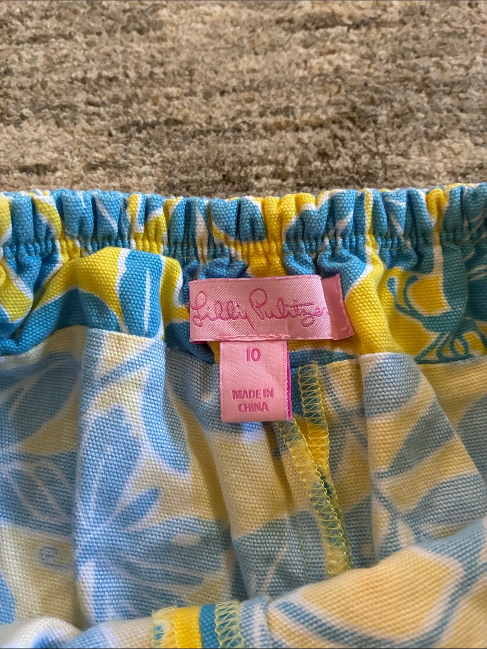 Lilly Pulitzer Girls' Mixed Print Skorts - size 10 - 100% cotton - Picture 8 of 15